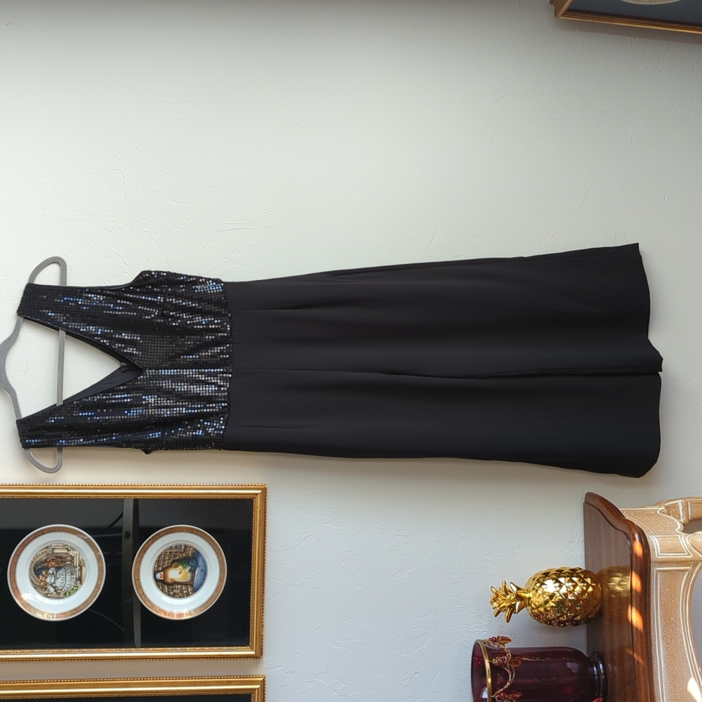 H&M Black Sequin Jumpsuit